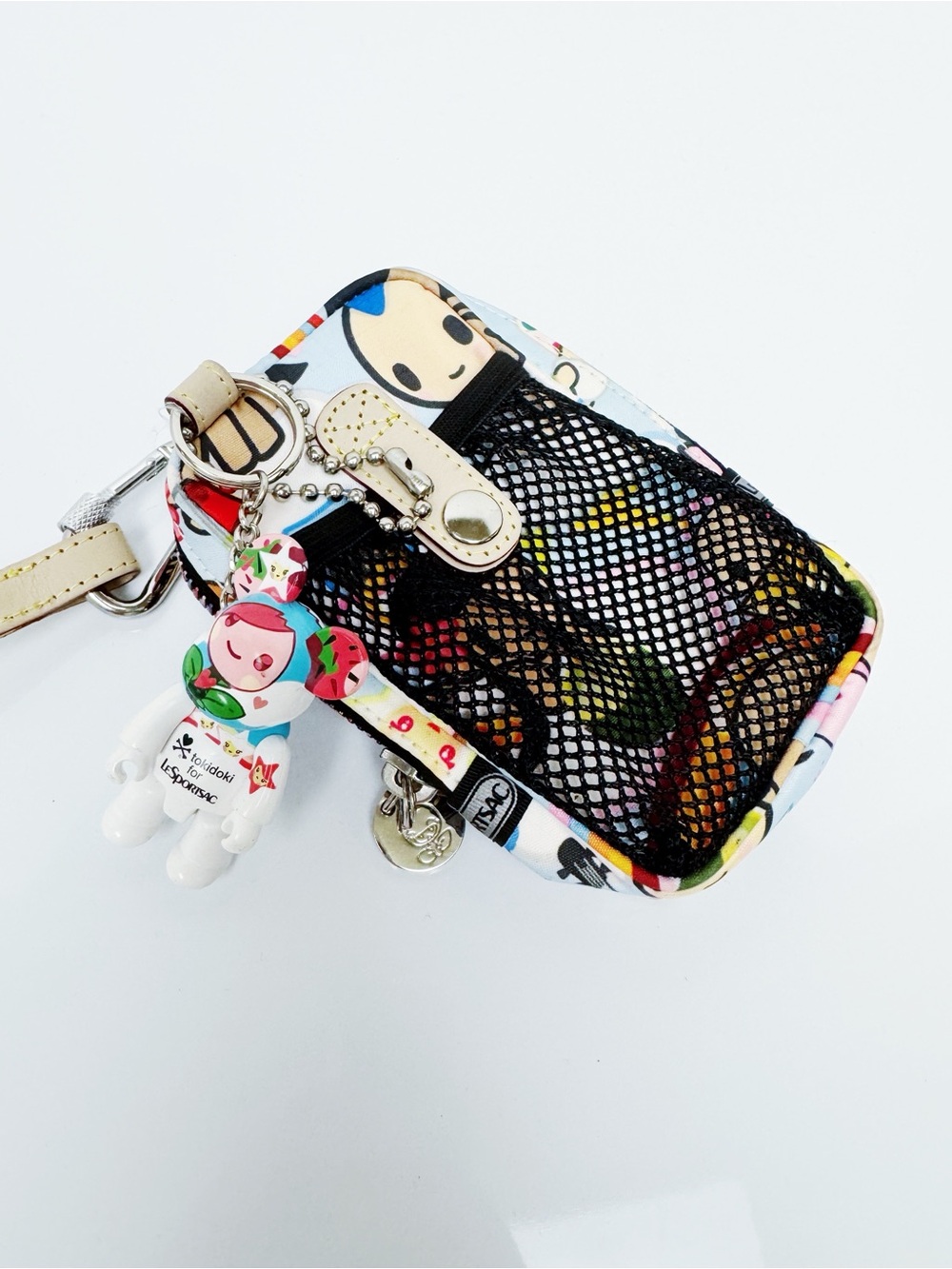 Tokidoki - Character Zipper Pouch with Keychain Wristlet